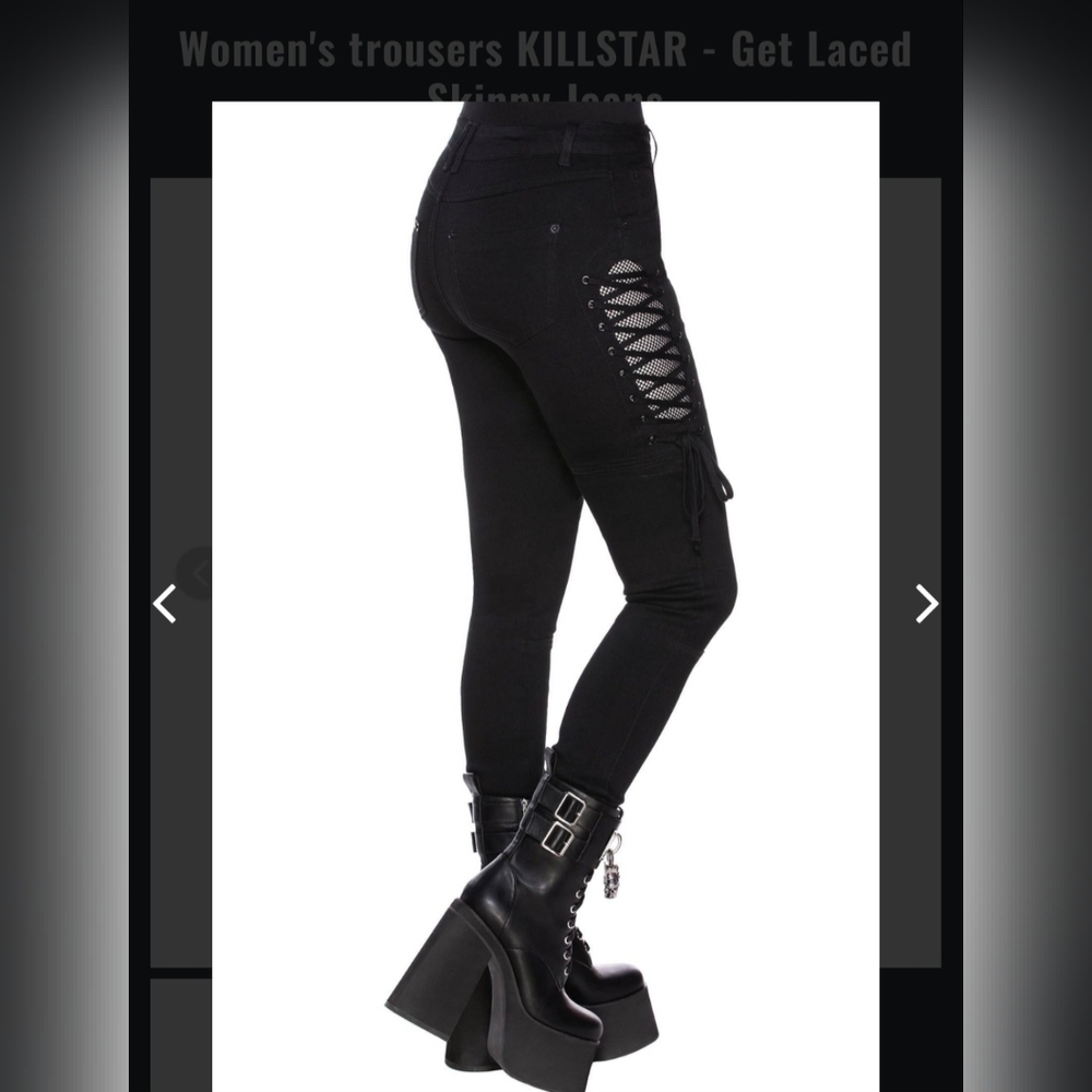 Killstar Women's Black Skinny Jeans